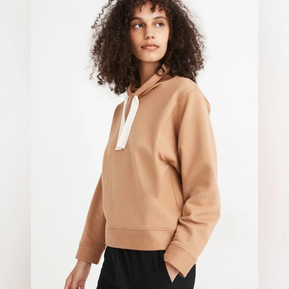 MADEWELL (MWL) Ribbed Funnelneck Sweatshirt - Picture 2 of 10